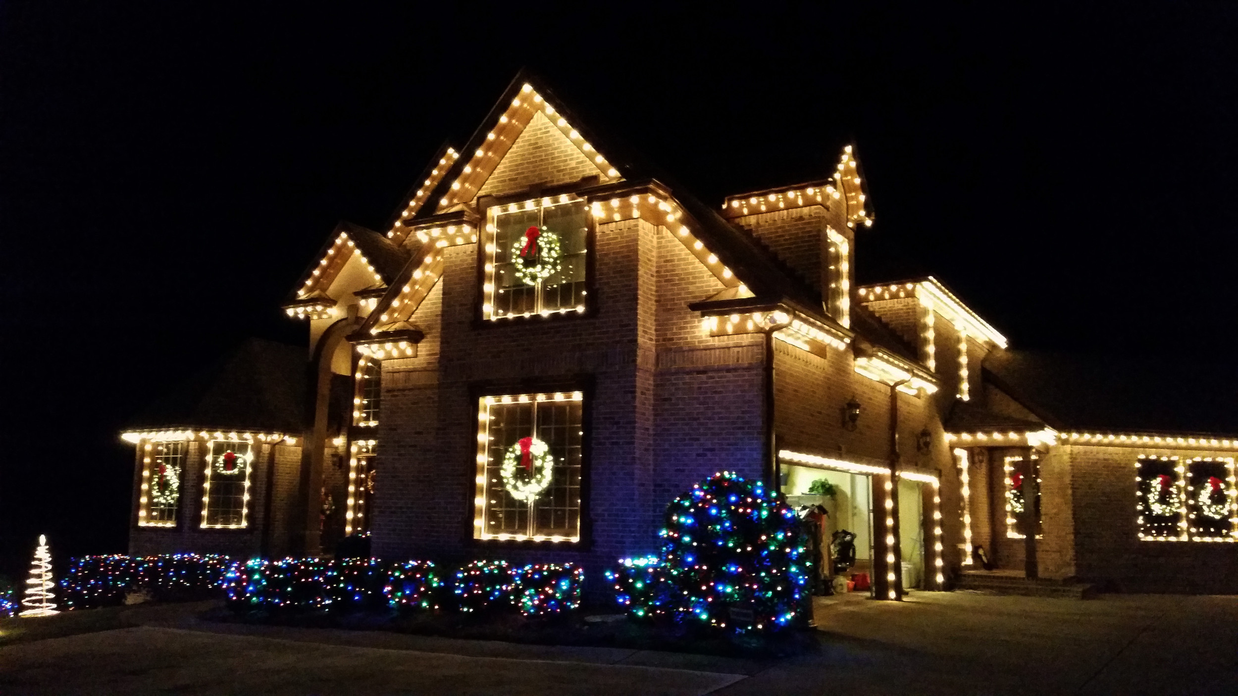 Christmas Light Installation in Dallas